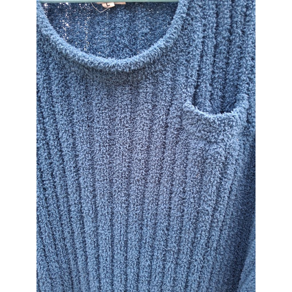 POL TEAL Ribbed Crew Neck Sweater - Picture 2 of 9